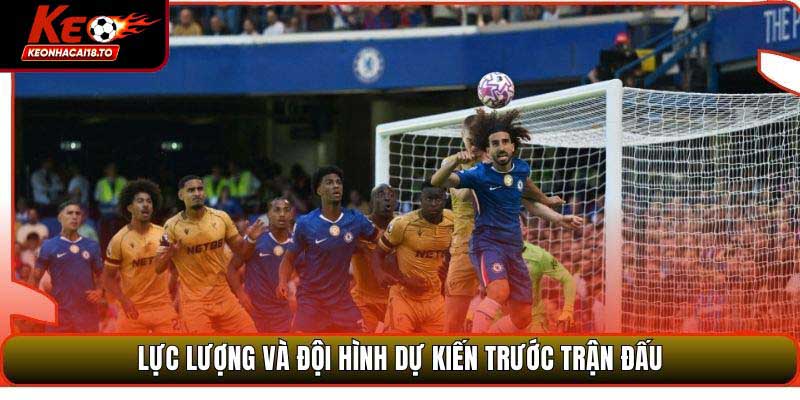 Lực lượng và đội hình dự kiến trước trận đấu