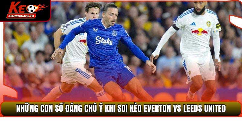 Những con số đáng chú ý khi soi kèo Everton vs Leeds United