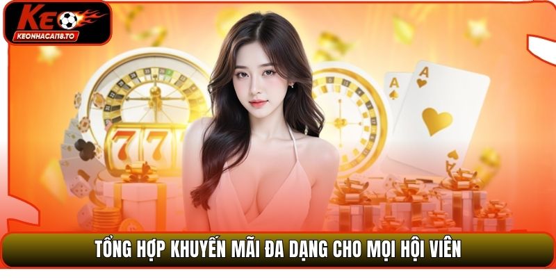 Tổng hợp khuyến mãi đa dạng cho mọi hội viên