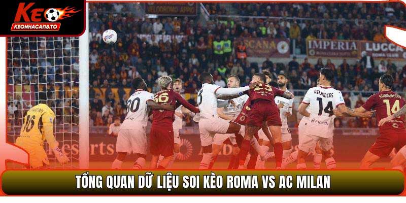Tổng quan dữ liệu soi kèo Roma vs AC Milan
