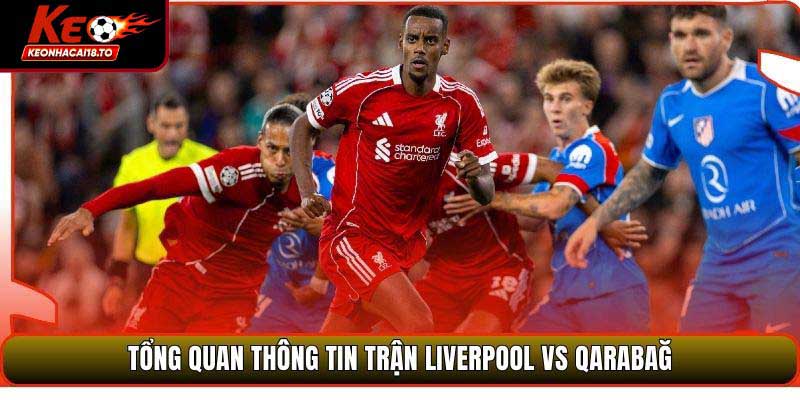 Tổng quan thông tin trận Liverpool vs Qarabağ